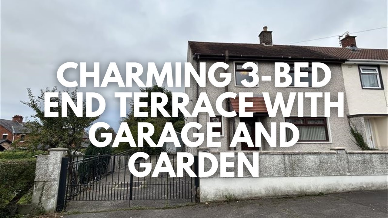 3-Bed End Terrace | Belfast BT10 | Garage & Garden | Property Tour