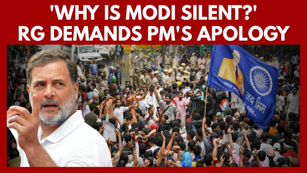 'STOP THIS NONSENSE!' Rahul Gandhi Blasts PM Modi Over NEET Protest | CJP | Jantar Mantar | N18V