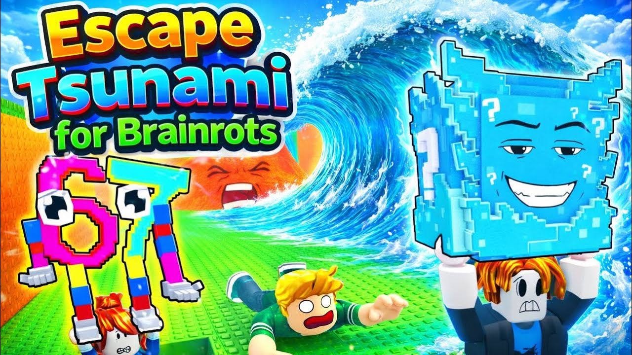 I SURVIVED THE BRAINROT TSUNAMI! 🤯🌊 | Roblox