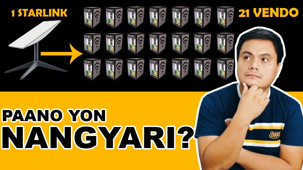 ISANG STARLINK SA TWENTY ONE PIRASONG PISOWIFI KINAYA? | HAY LE COMWORKS V.2