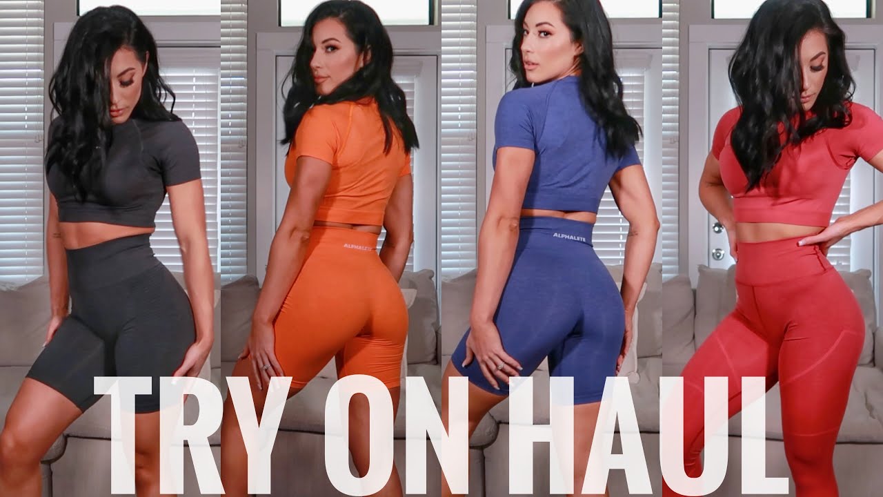 Try On Haul - Alphalete Revival OG Leggings - April Launch