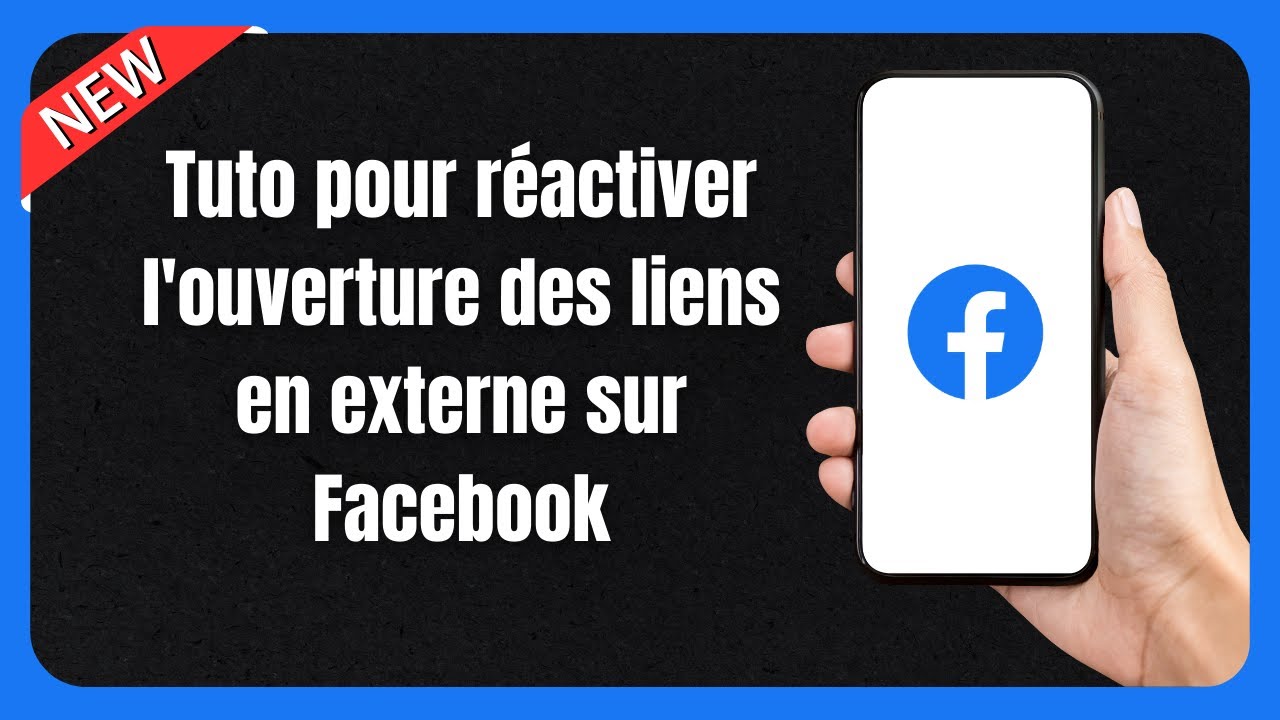 Tuto pour r&eacute;activer l'ouverture des liens en externe sur Facebook Open Links Externally in Facebook