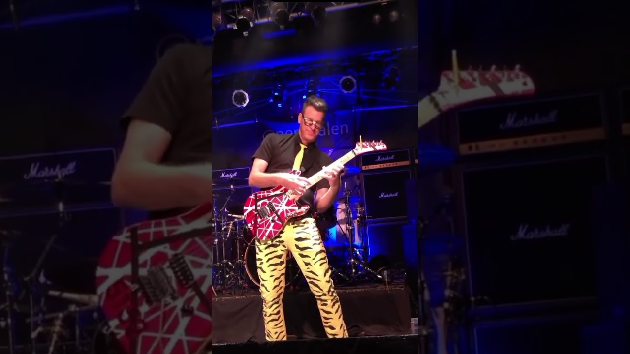 Caleb Rapoport &ldquo;Nerd Halen&rdquo; Van Halen Tribute #guitarsolo 1/6/23