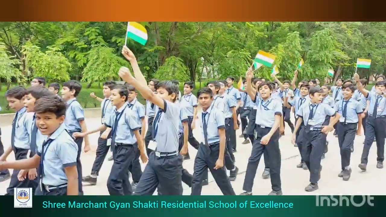 હર ઘર તિરંગા-2024 ll Merchant Gyan Shakti Residential School of Excellence ll piludra