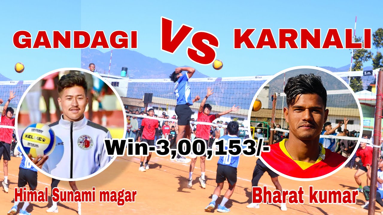 Final Game| Gandaki Himal Sunami VS Karnali Shreya Mauri Farm Bharat _ themalika post's broadcast