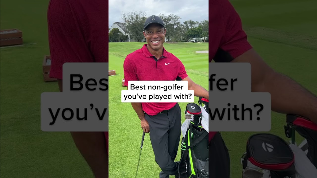 Who&rsquo;s The Best Celebrity Golfer Tiger Has Ever Played Against? 👀 #shorts