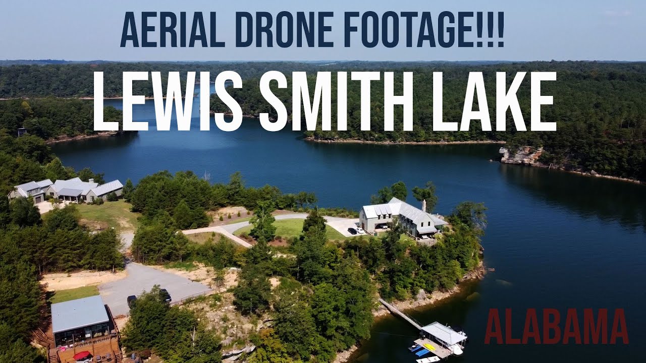 Lewis Smith Lake, Alabama | Aerial View | Drone Footage