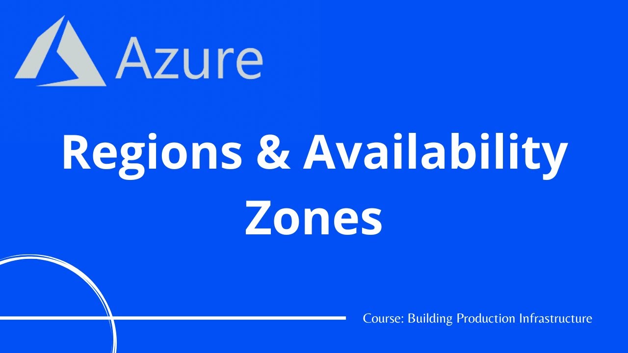 Azure #5 - Regions and Availability Zones | Azure Tutorial