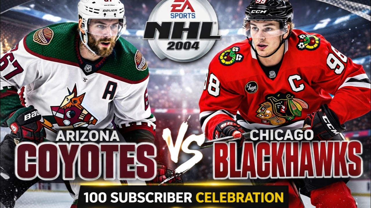 NHL 2004 Live – 100 Subscriber Celebration!!! THANK YOU
