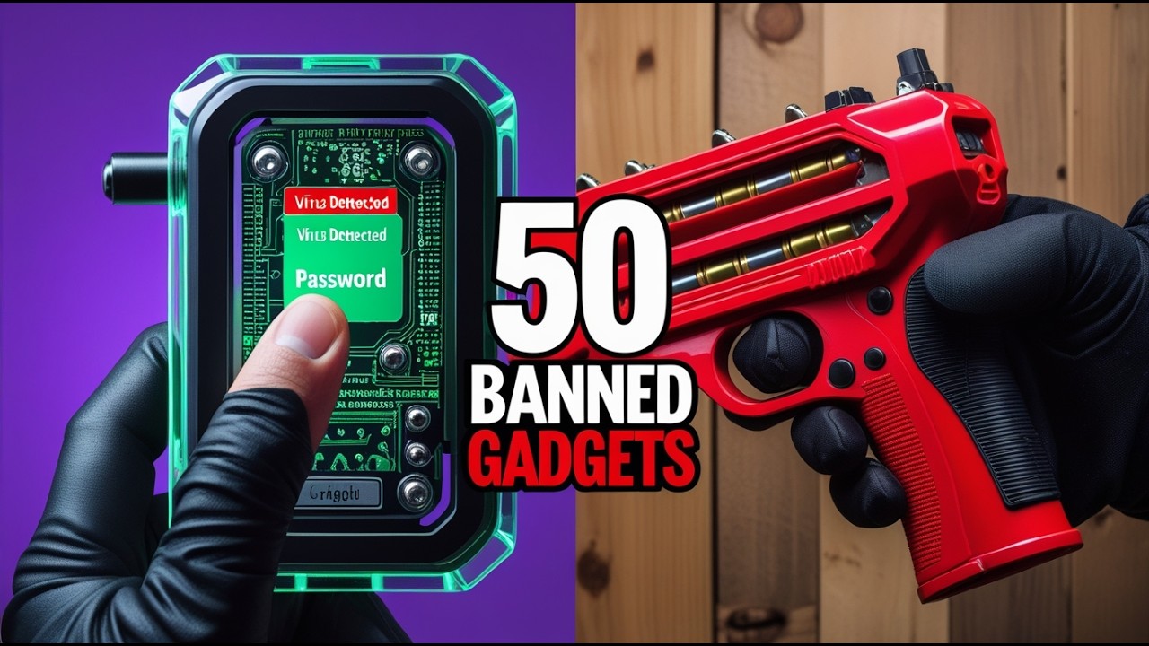 Top 50 Banned Gadgets You Can Still Buy on Amazon in 2025