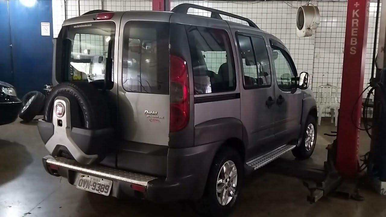 FIAT DOBLÒ ADVENTURE 1 8 2014  CONSUMO, CÂMBIO E FREIO DE MÃO  considerações