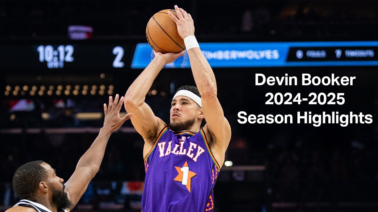 Devin Booker 2024-2025 Season Highlights and Best Plays | Phoenix Suns