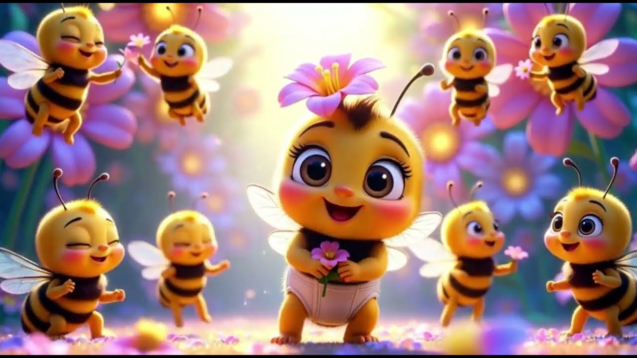 ¡ZUM ZUM ZUM BEBE ABEJITA! (CANCION PARA BEBE)🐝🐝🐝🐝🐝❤️❤️✨
