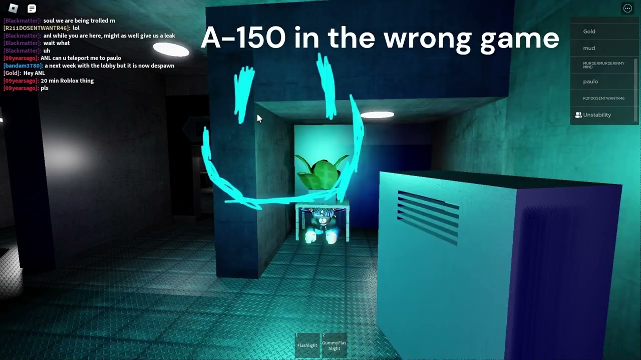 Some admin trolling in ROOMS: Low Detailed