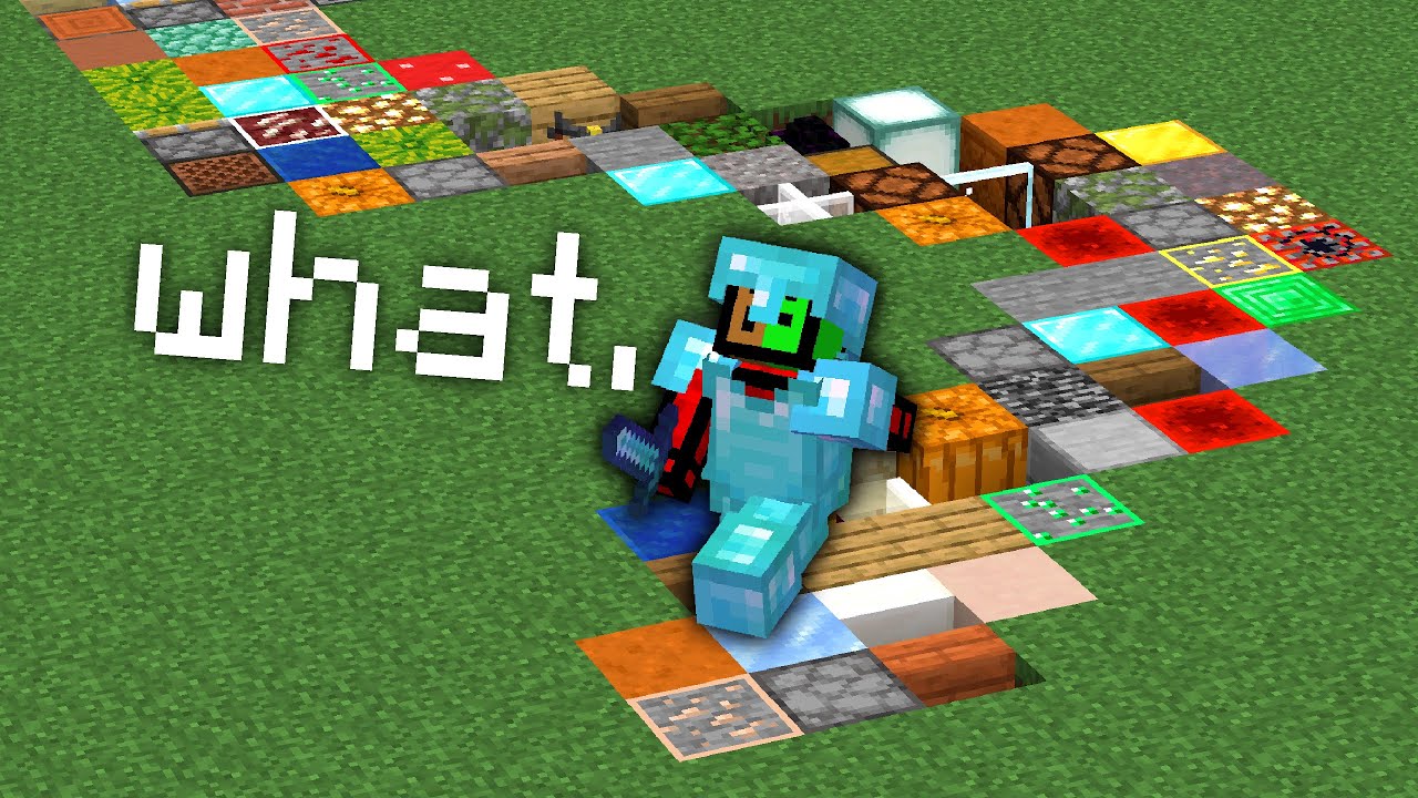 Minecraft UHC but RANDOM blocks form when you walk ANYWHERE.