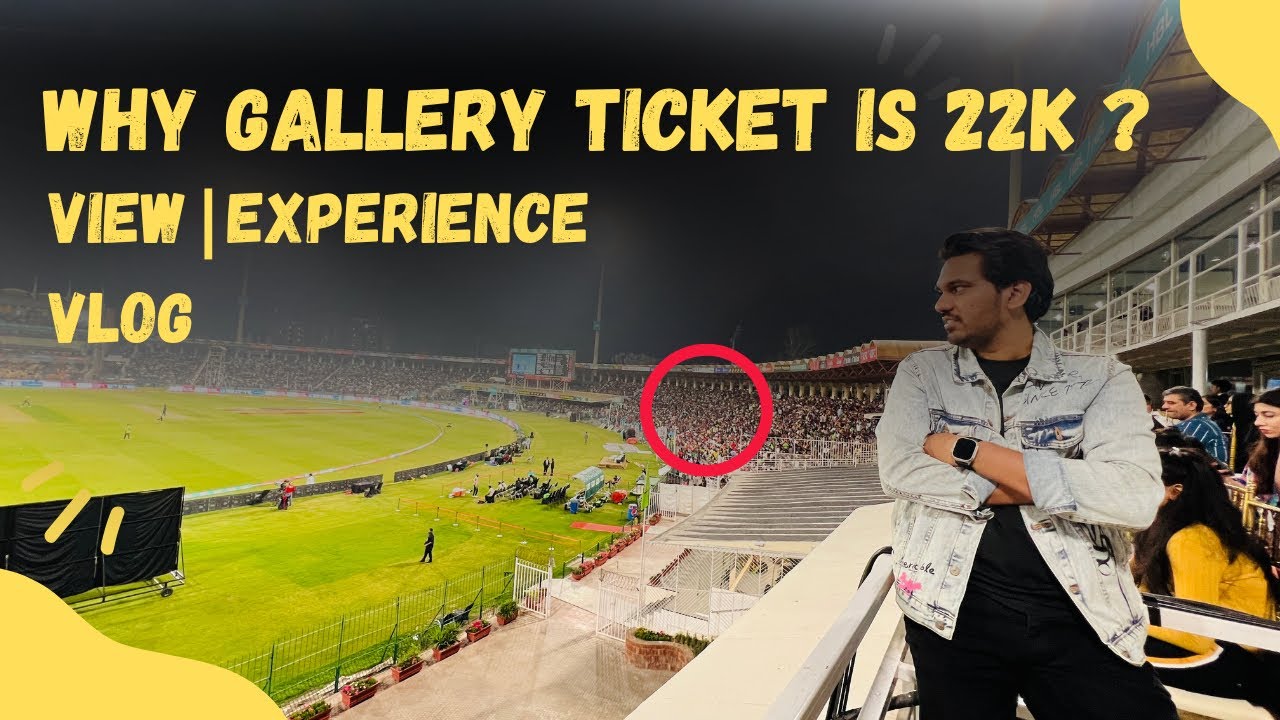 Difference between Gallery and Enclosure | VVIP enclosure|Lahore ki zalalat | lhr Vs KK #psl8 #viral