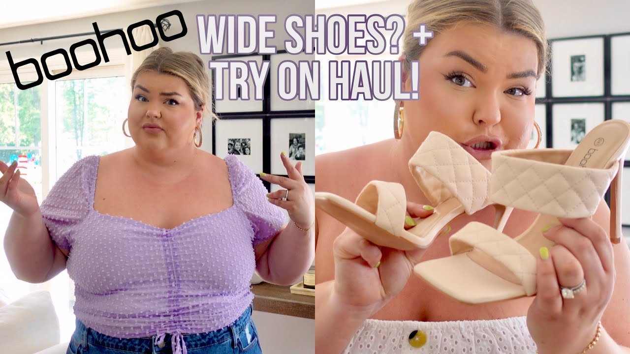 TRYING BOOHOO’S WIDE WIDTH SHOES + TRY ON HAUL