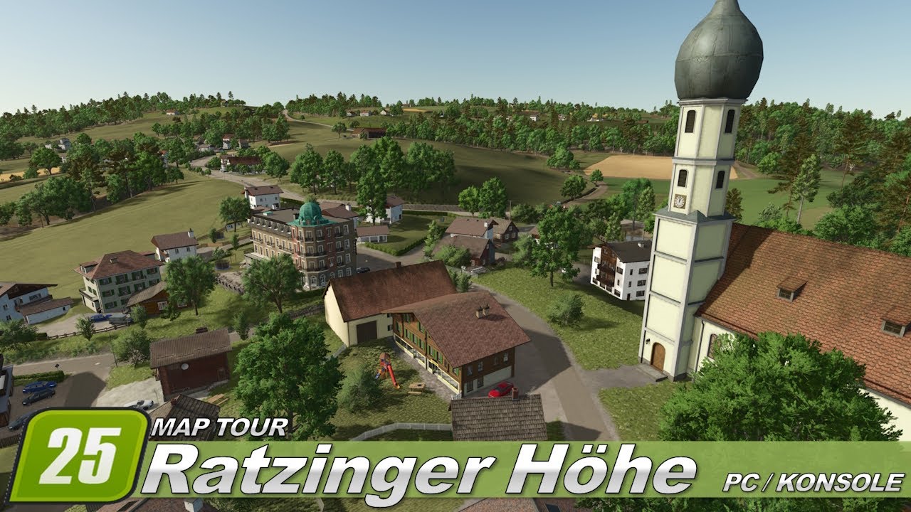 Ratzinger Höhe | Map Tour 4K 🚜 #fs25 #ls25