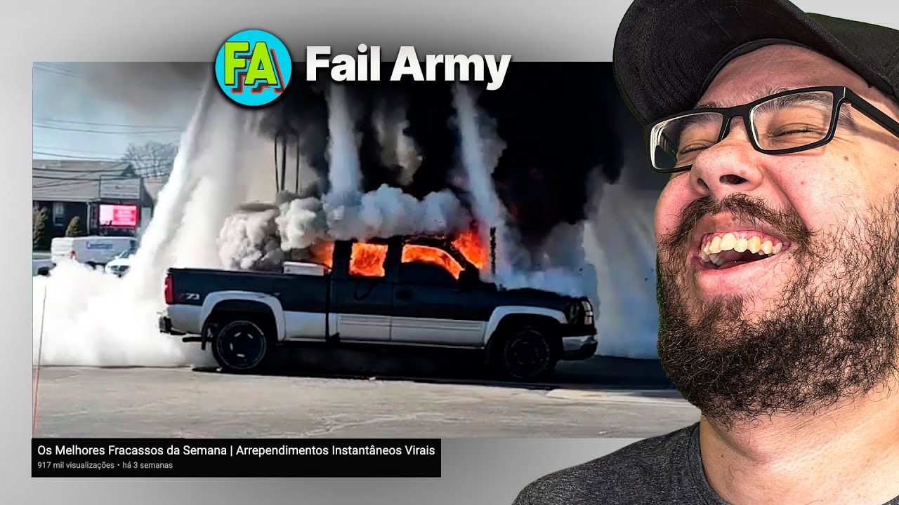 MAIORES FAILS COM ARREPENDIMENTO INSTANTÂNEO! - REACT FAIL ARMY