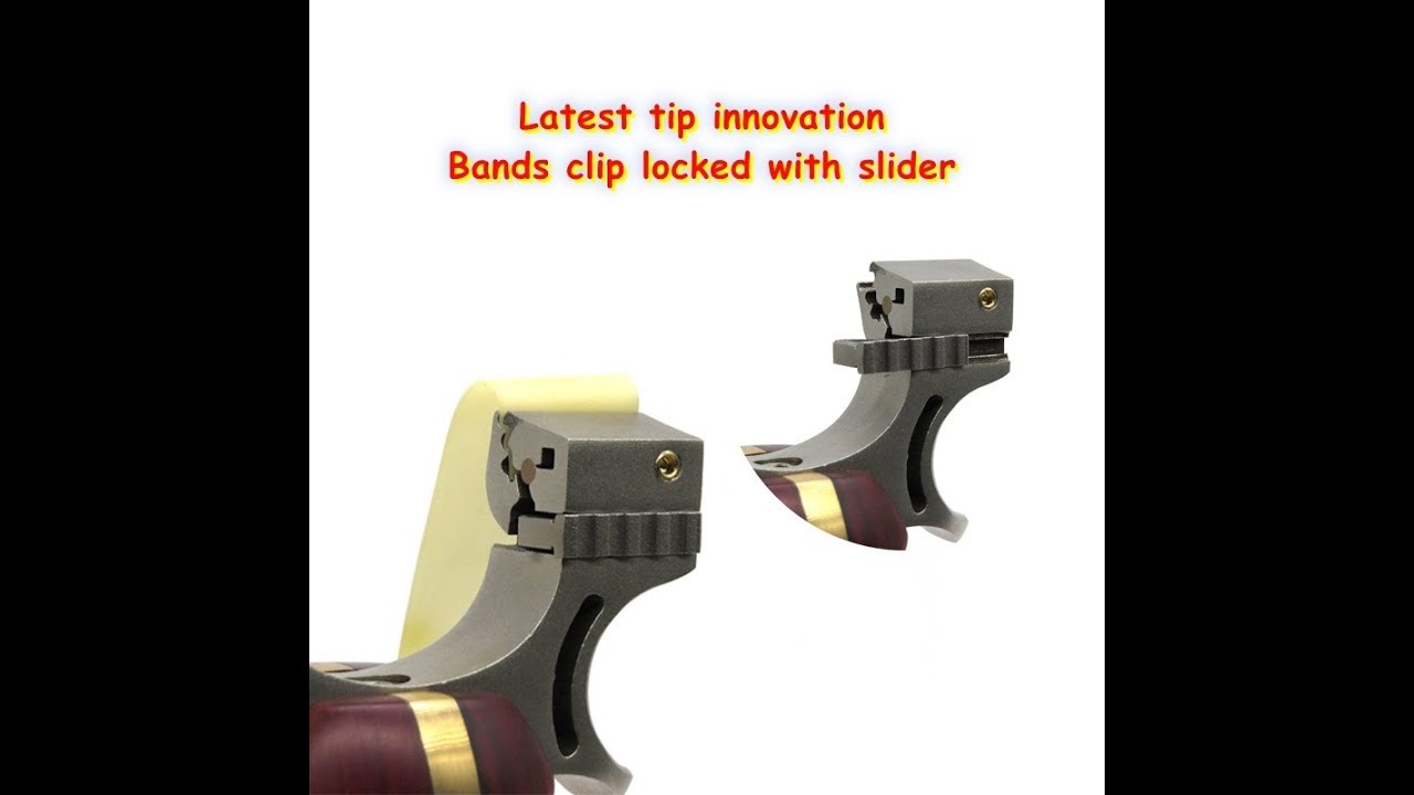 OTT slingshot innovation on clips locking by slider