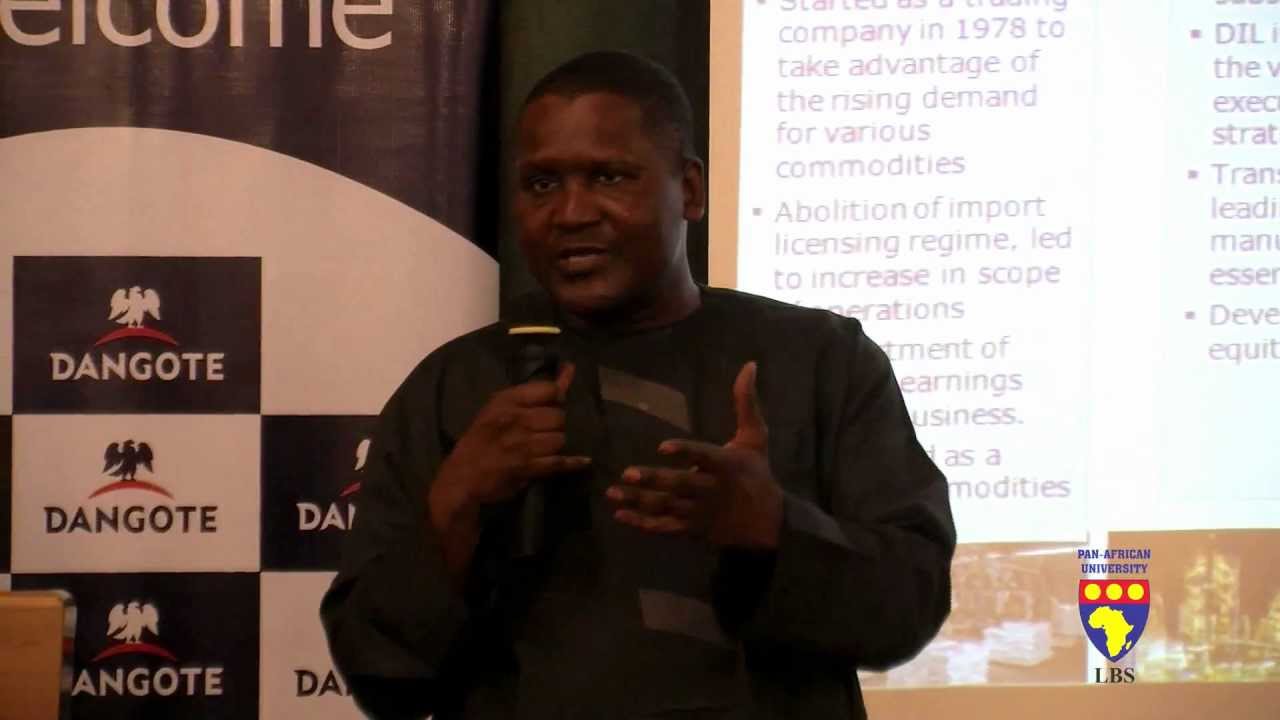 Dangote Inspiring Entrepreneurs at Lagos Business School Part 2
