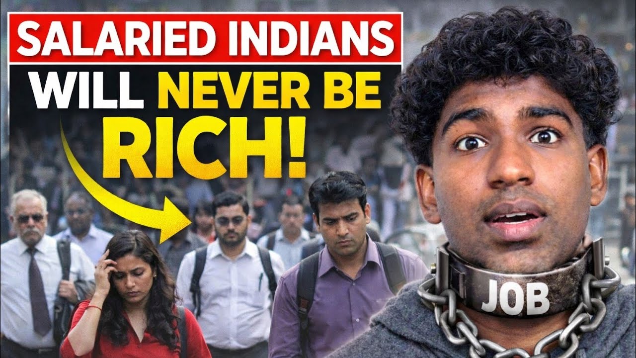 Why Salaried Indians Will Never Be Rich 💸 (Harsh Truth No One Tells You)