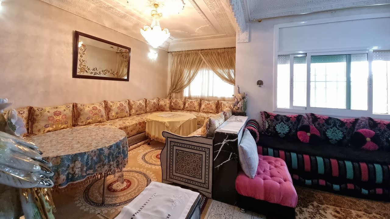 شقة ممتازة للبيع ببعض الأثاث بفاس حي النرجس الوفاء 4 147م² سفلية APPARTEMENT À VENDRE À FÉS NARJIS