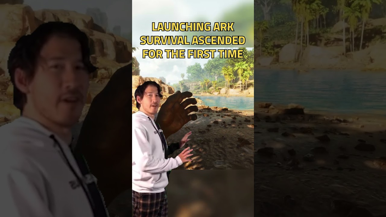 When You Launch Ark Survival Ascended For The First Time... #nitrado #arksurvivalascended