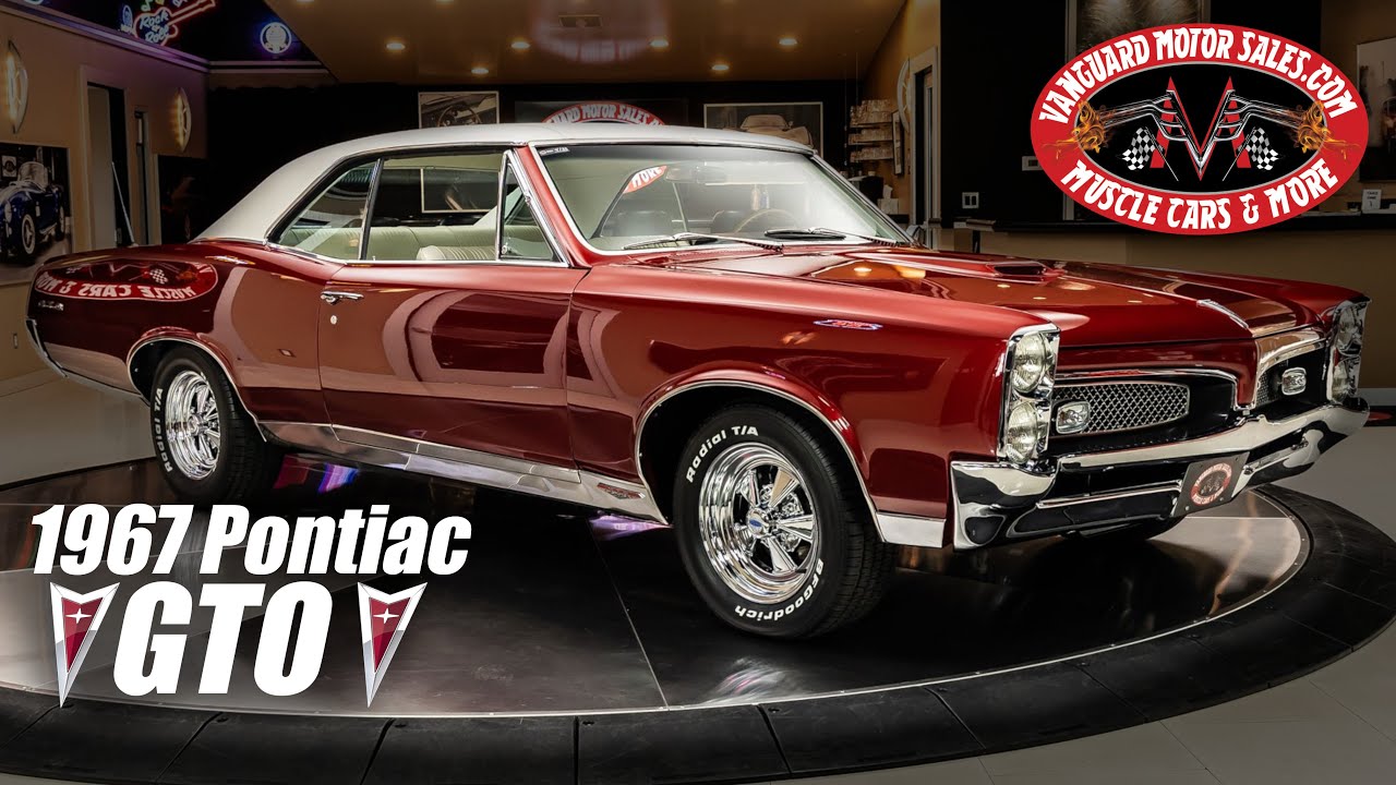 1967 Pontiac GTO For Sale Vanguard Motor Sales #4133