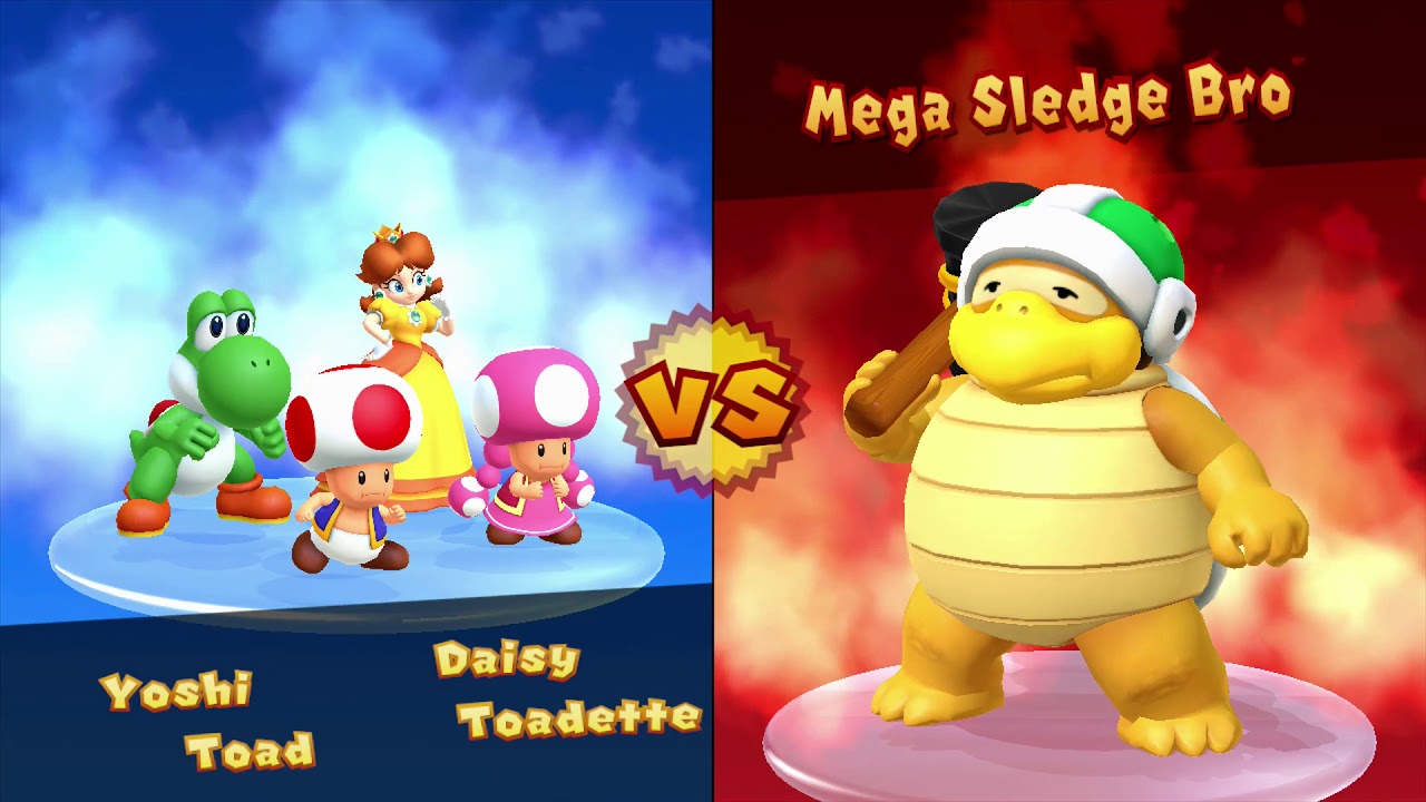 Mario Party 10 Mario Party #36 Daisy vs Toadette vs Toad vs Yoshi Haunted Trail Master Difficulty
