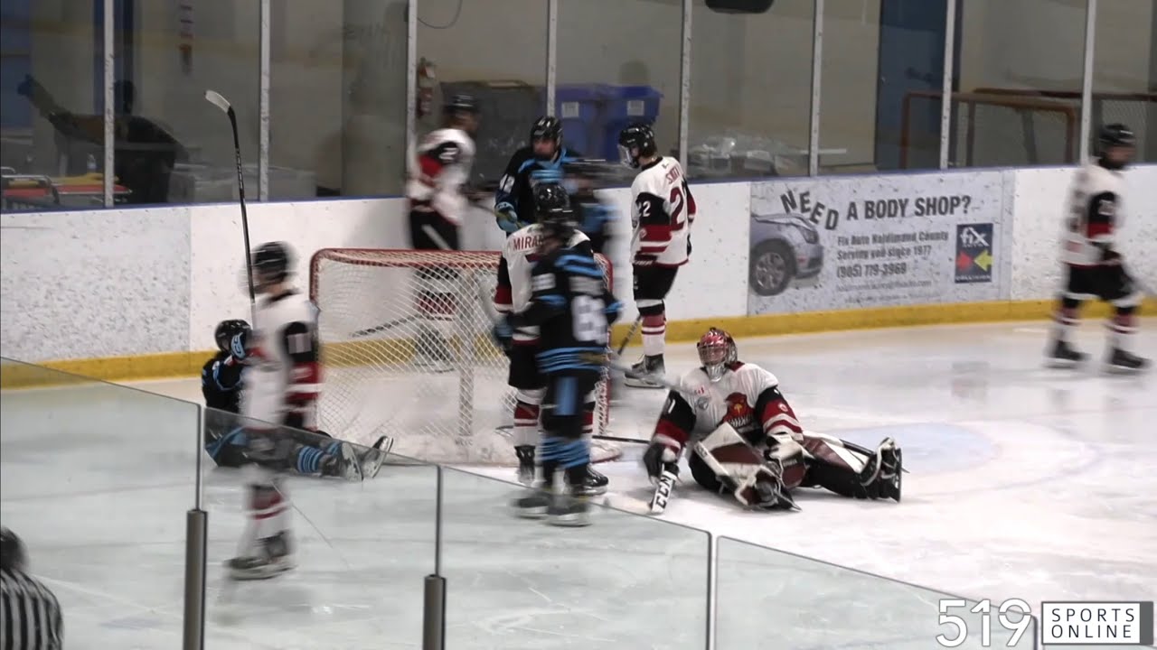 GOJHL - Cambridge RedHawks vs Caledonia Corvairs