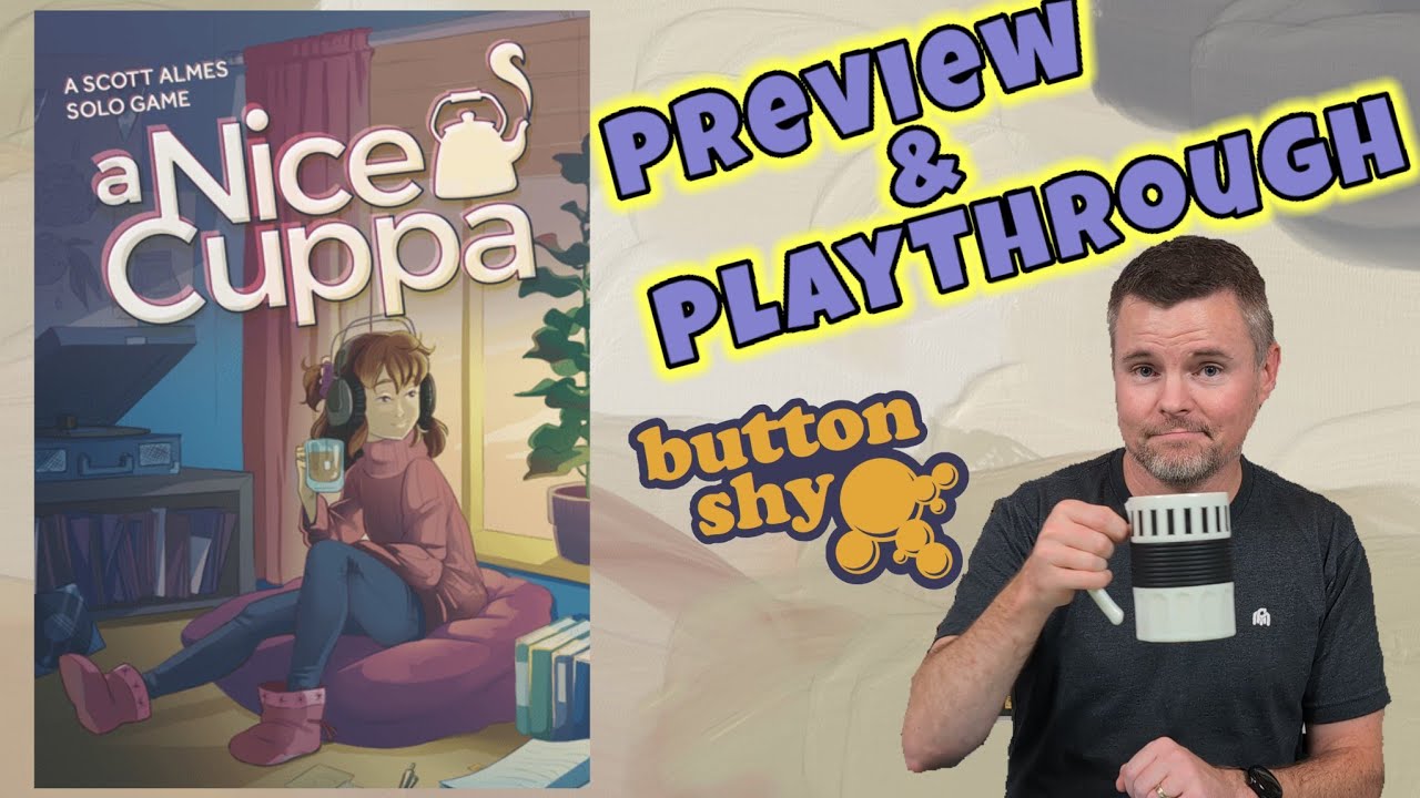 A Nice Cuppa - Preview & Playthrough Of This Solo Puzzler From Scott Almes