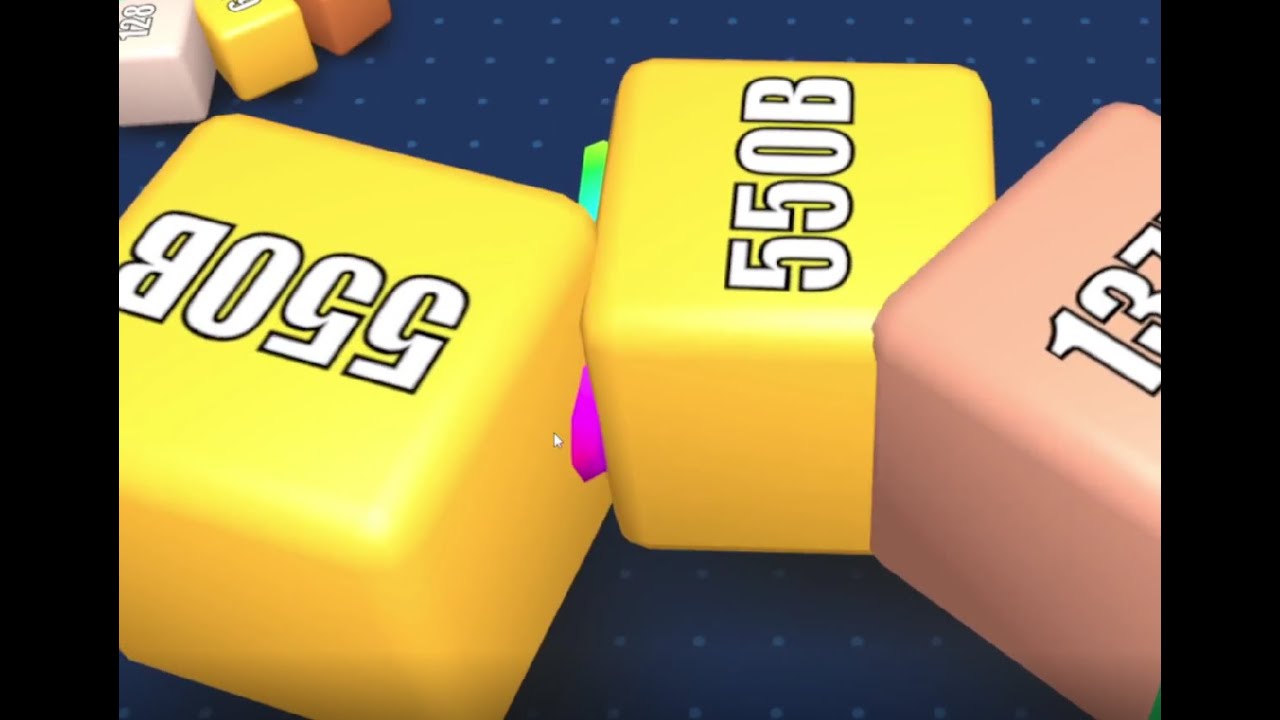 Cubes 2048.io - 550B vs 550B