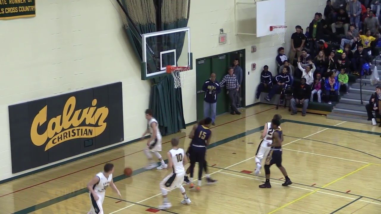 Lamar Norman Dunks All Over Calvin Christian