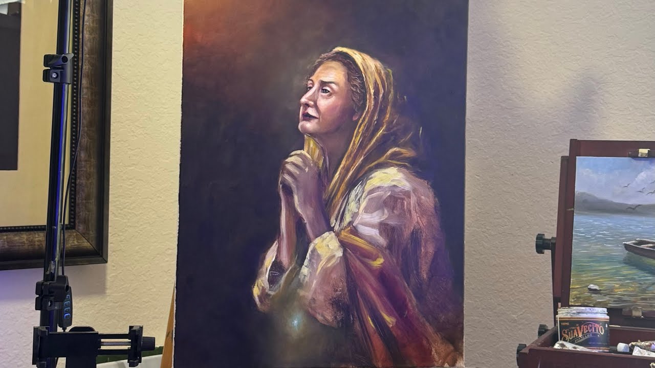 pintar al oleo sobre lienzo (ANA )