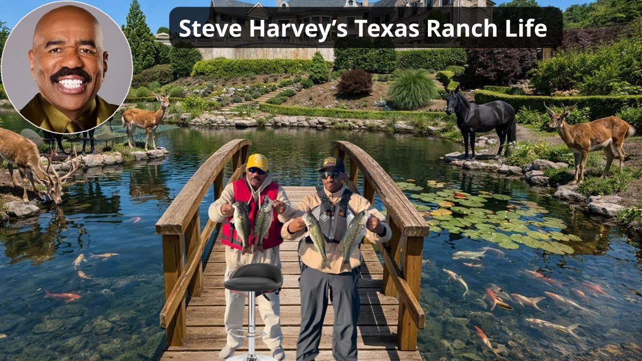 Жизнь Стива Харви на техасском ранчо: семейные ценности, вера и тихое богатство.