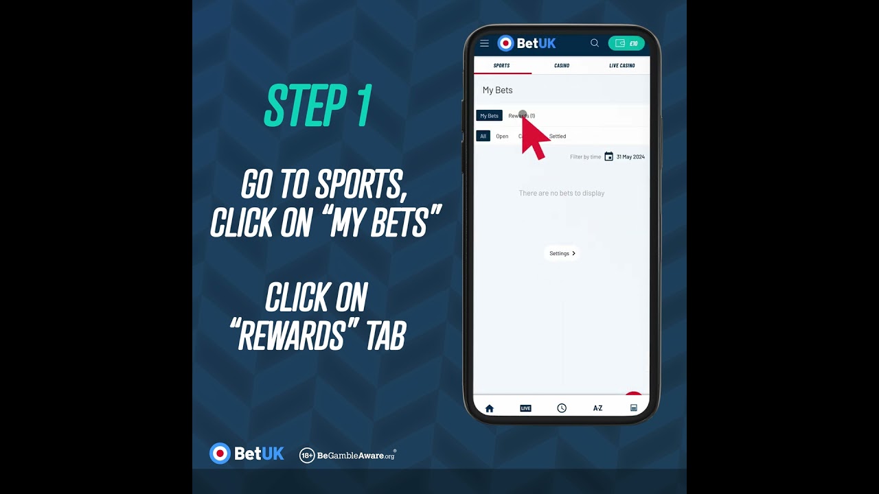 How to use your sports rewards - BetUK