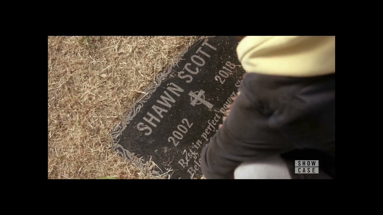 All American 3x14 coop at Shawn&rsquo;s grave