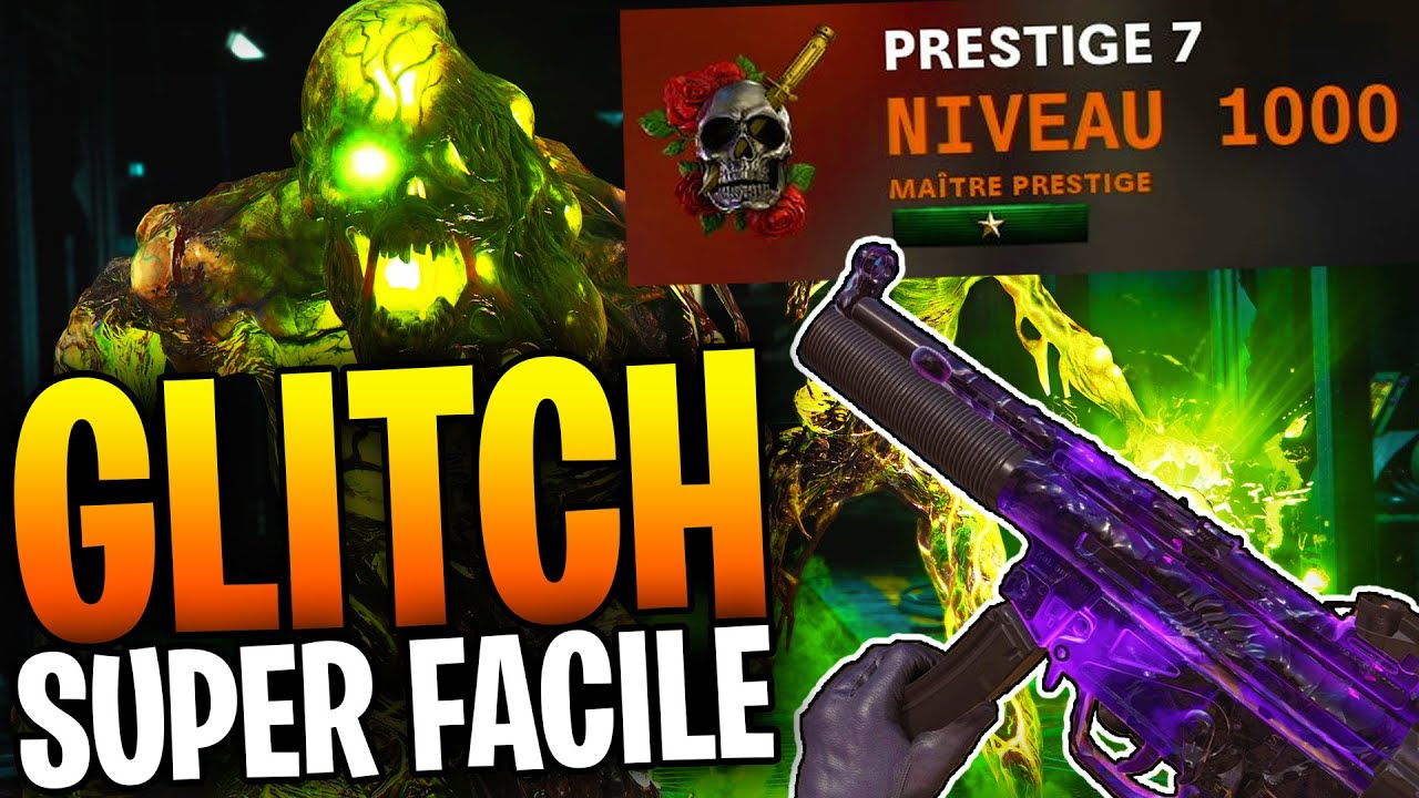 GLITCH INVINCIBLE SUPER FACILE ZOMBIE COLD WAR, GLITCH CAMO DARK MATTER AFTER PATCH, XP ILLIMITÉ FR
