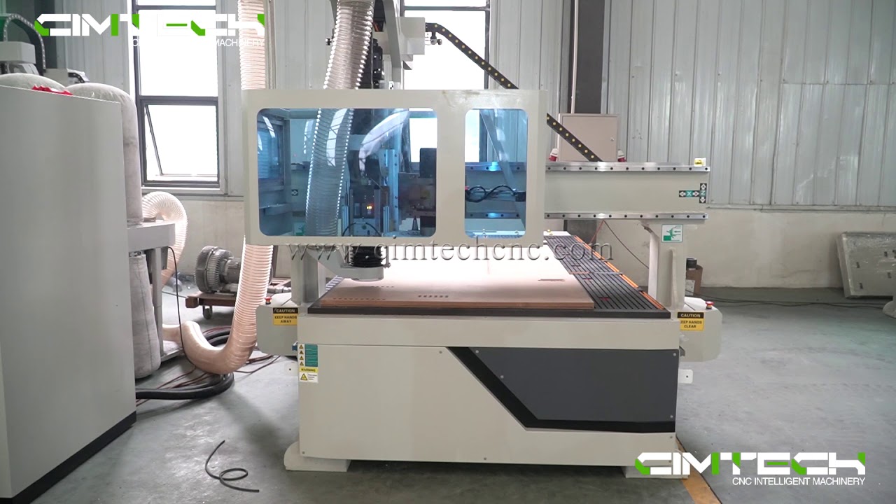 Фрезерный станок с ЧПУ CIMC2030 ATC, 9KW HSD Spindle Фрезерный станок с ЧПУ с контроллером Syntec