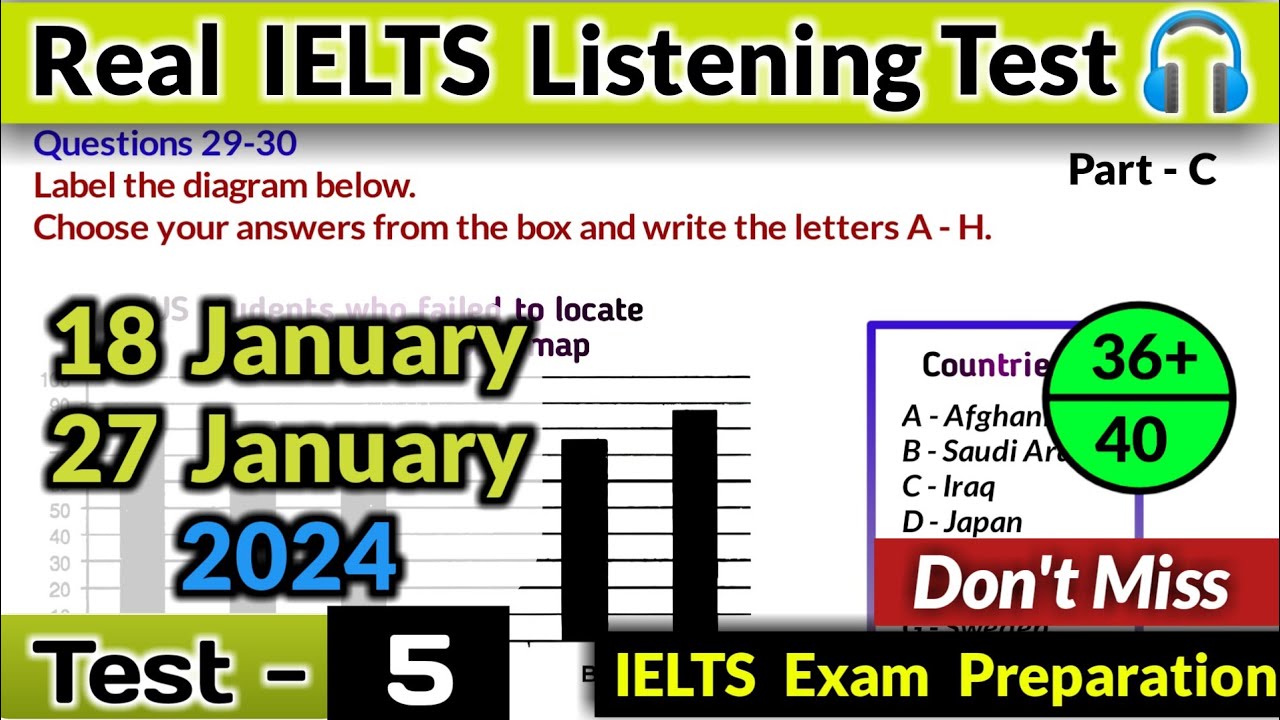 VERY HARD LISTENING TEST 2024 | BC & IDP REAL IELTS LISTENING TEST 2024 #listening  #ieltslistening