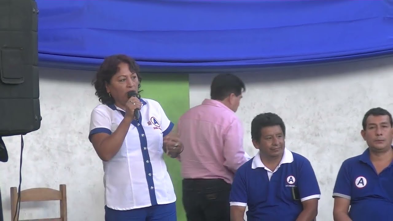 Elena Ascarza discurs&oacute; en la inauguraci&oacute;n de su local partidario en la provincia de La Convenci&oacute;n