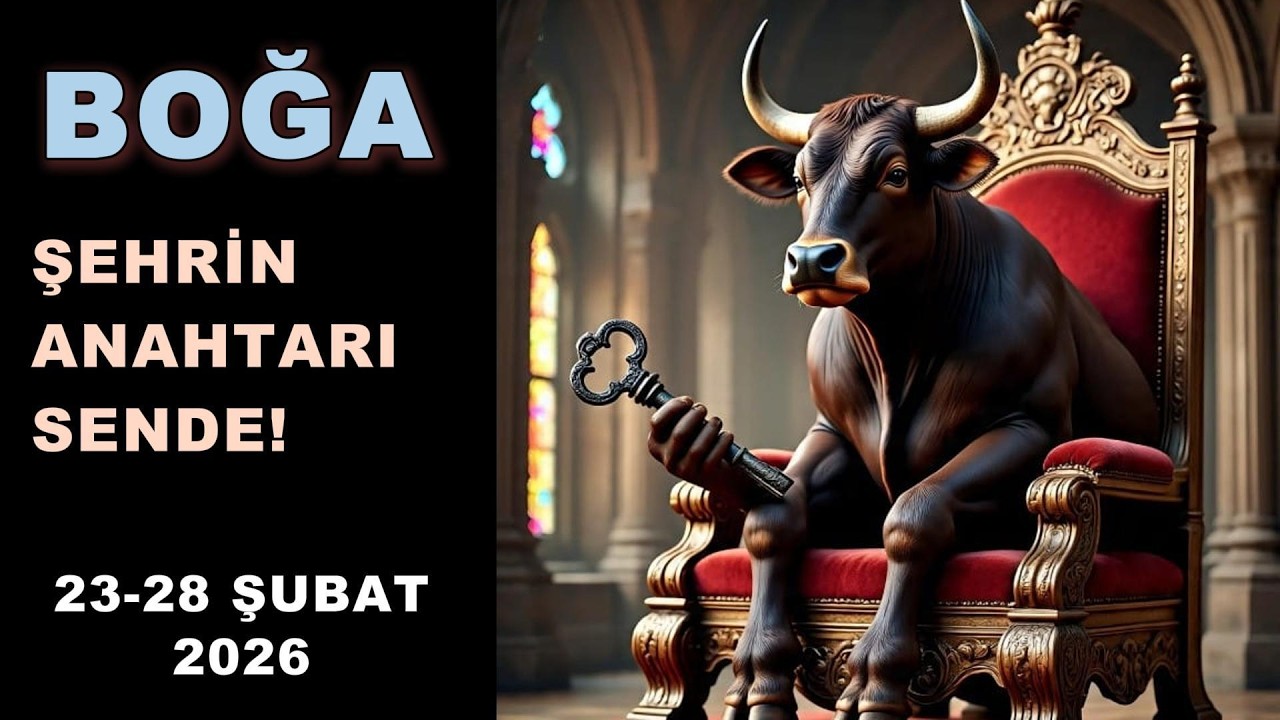 BOĞA BURCU - ŞEHRİN ANAHTARI SENDE!!!