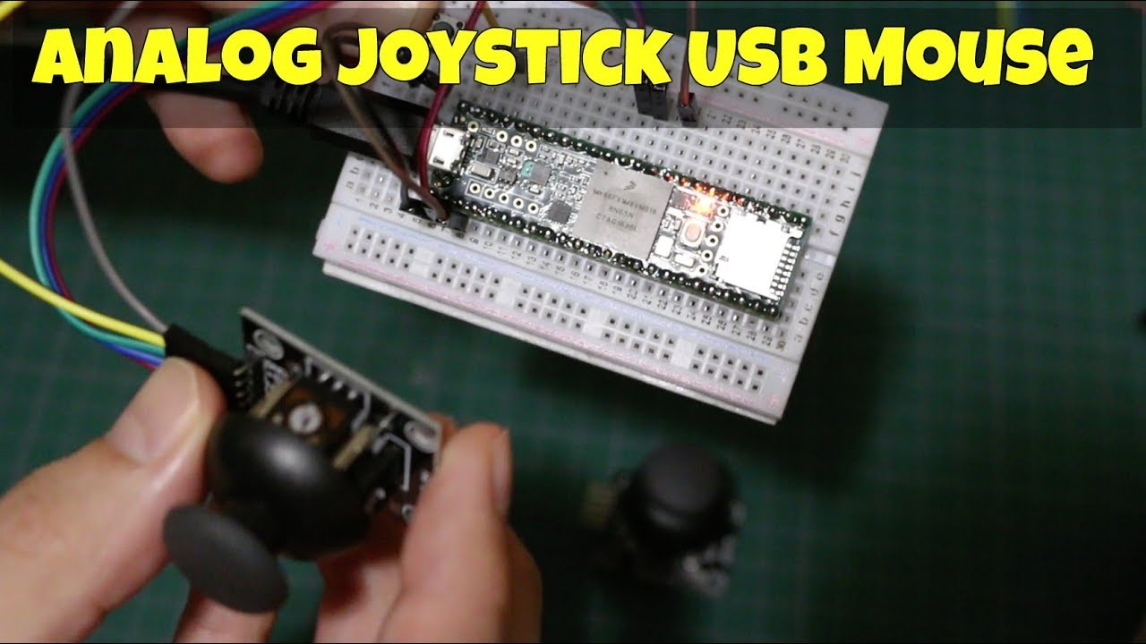 How To Use an Analog Joystick with Arduino - USB Mouse Tutorial