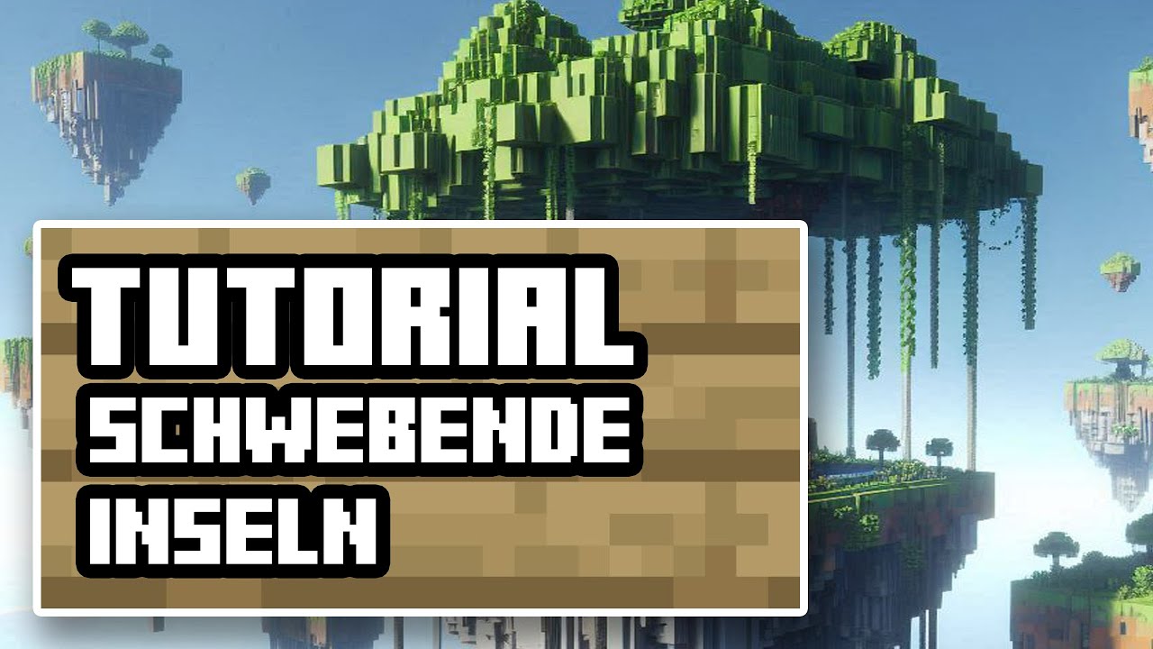 🪄 Schwebende Inseln bauen in Minecraft &ndash; ganz ohne Mods & World Edit! #minecraft #gaming #livestream