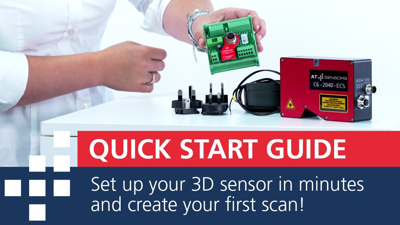 Technical Tutorial: First Steps - How to connect a 3D sensor & the first scan