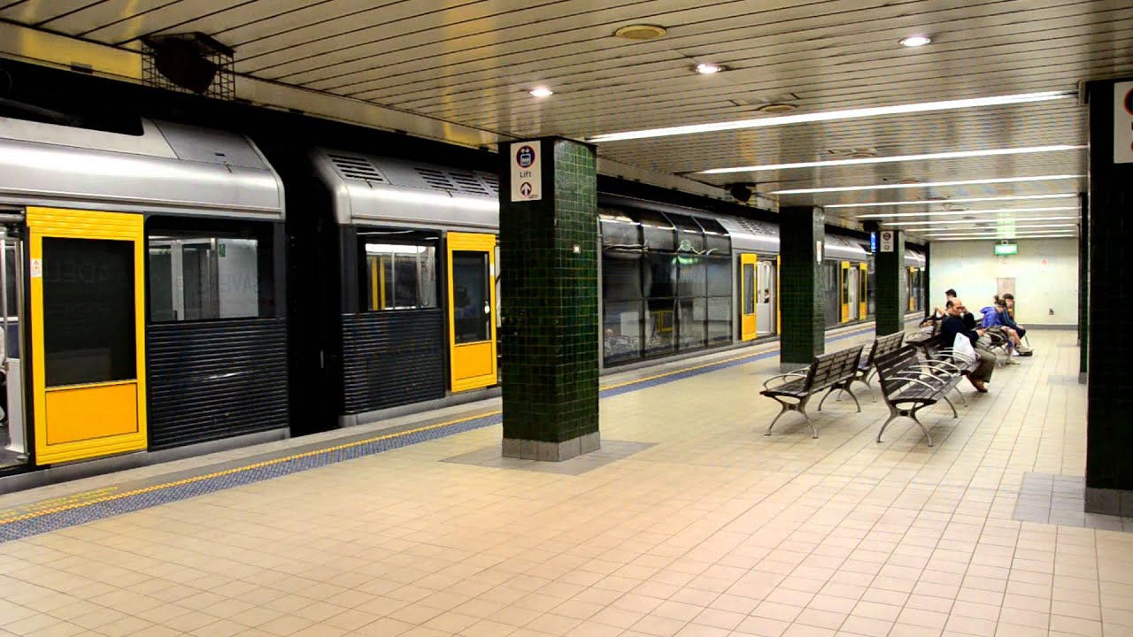 Tangara train at  Sydney's Central station (eastern suburbs line)
