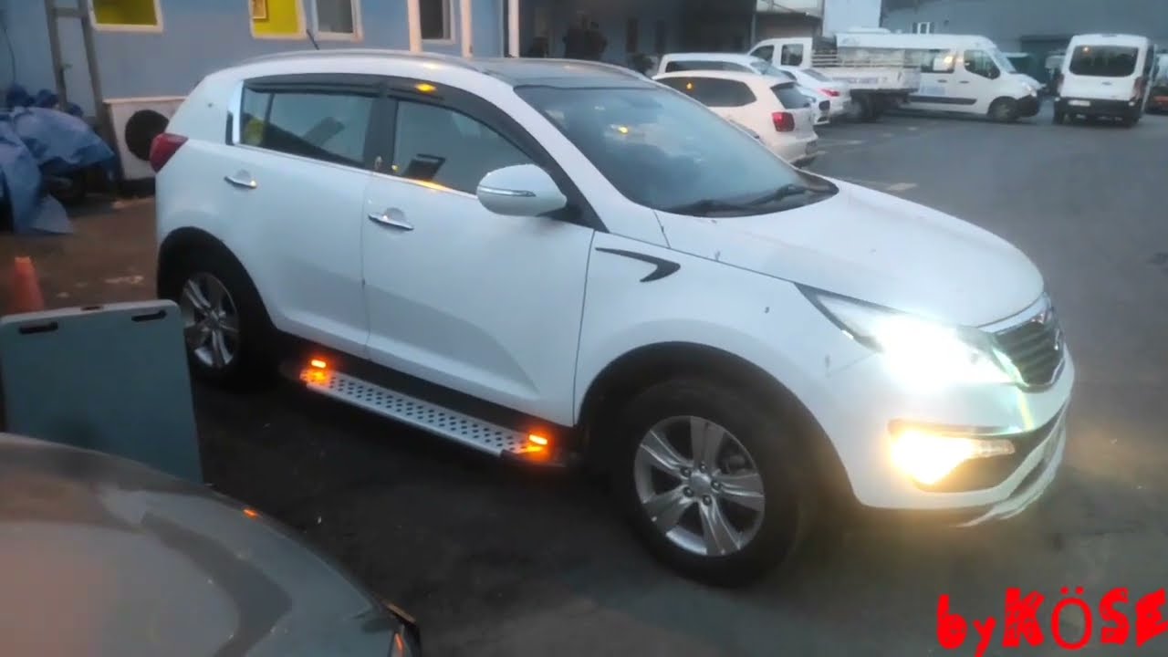 Kia Sportage Basamak Aydınlatma.