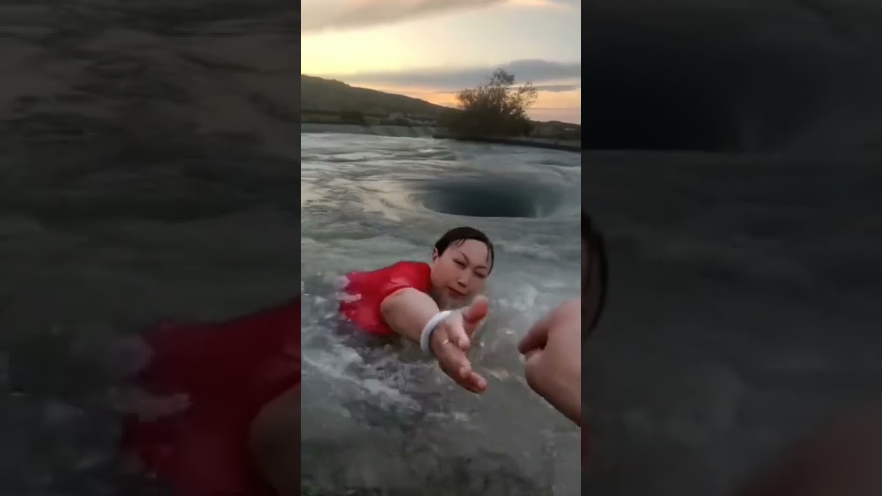 Mau Terseret Pusaran Air