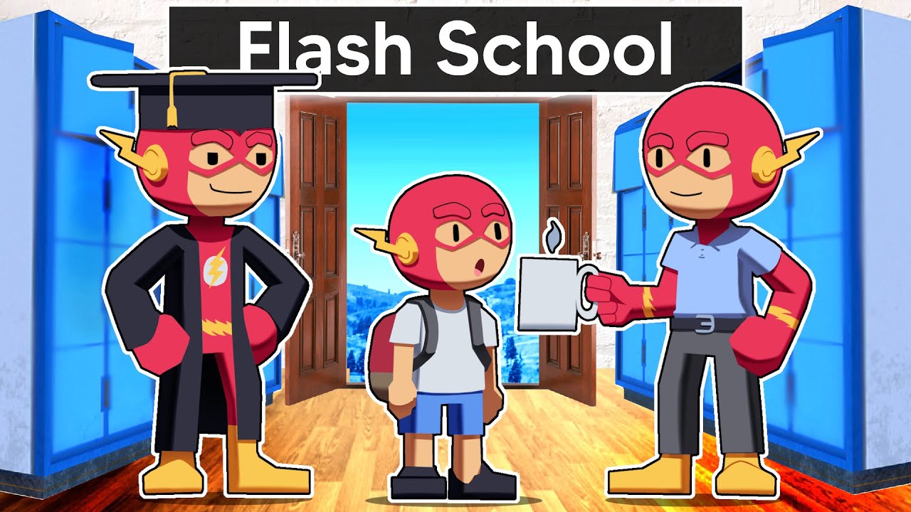 Присоединяйтесь к школе FLASH в GTA 5!